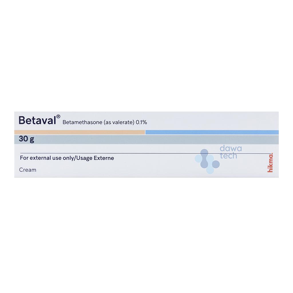 BETAVAL CREAM 30GM