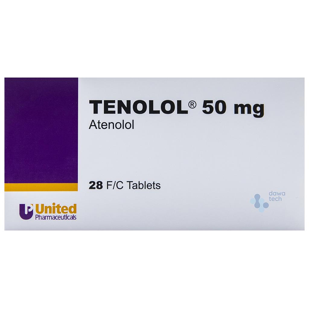 TENOLOL 50MG 28TAB