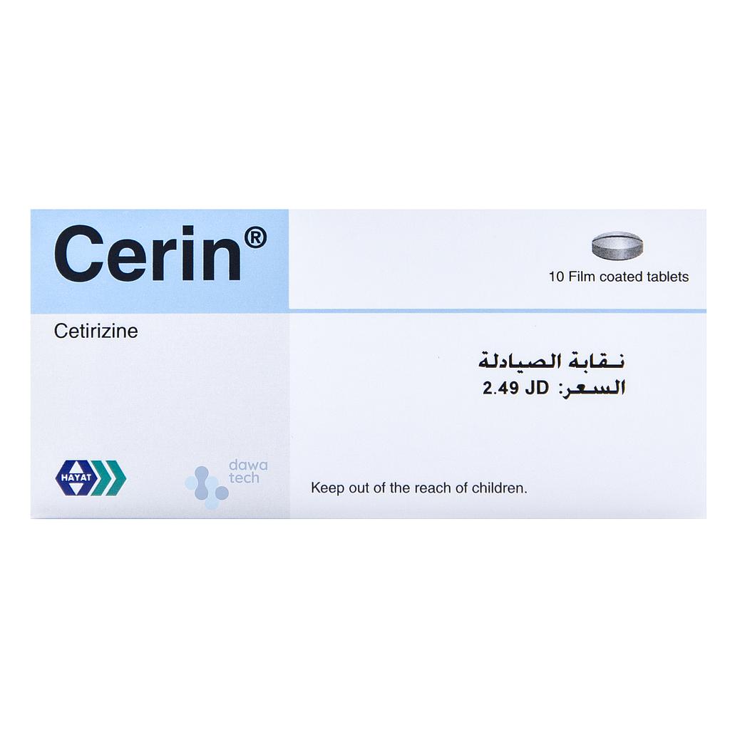 CERIN 10MG 10TAB